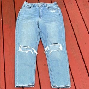 American Eagle Outfitters Women’s 8R Distressed Blue Jeans